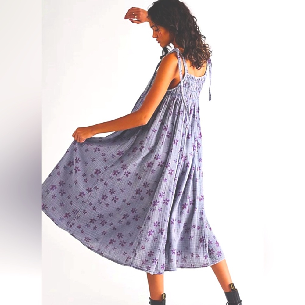 Free People Azure Maxi Dress (Large)